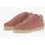 Maison Margiela Mm22 Canvas Low Top Sneakers With Jute Detail Pink