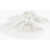Maison Margiela Mm6 Faux Leather Thong Sandals With Knotted Design White
