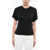 Stella McCartney Cotton Blend Falabella T-Shirt With Chain Detail Black
