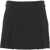 Gender Mini skirt with pleats Black