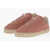 Maison Margiela Mm22 Cotton Low-Top Sneakers With Jute Sole Pink