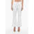 Patou Flare Fit Jeans With Jewel Details 28Cm White
