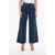 Calvin Klein Wide Leg High Rise Jeans 29Cm Blue