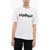 DSQUARED2 Crew Neck Cotton T-Shirt With Lettering Logo White