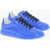 Maison Margiela Mm22 Patent Leather Low Top Sneakers Blue