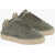 Maison Margiela Mm22 Canvas Low Top Sneakers With Jute Detail Green