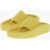 Maison Margiela Mm6 Faux Leather Thong Sandals Yellow
