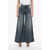 Chloe Cotton Blend Palazzo Denims With Belt Loops 32Cm Blue