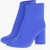 Maison Margiela Mm22 Pvc Tabi Ankle Boots With Embellished By Side Buttons 8 Blue