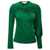 Victoria Beckham Victoria Beckham 'Gathered Circle Detail' Top GREEN