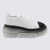 Casadei CASADEI WHITE AND BLACK LEATHER SNEAKERS WHITE