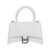 Balenciaga Balenciaga Hourglass Xs Leather Handbag WHITE