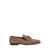 Doucal's DOUCAL'S Leather Moccasin BROWN