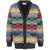 MISSONI BEACHWEAR Missoni Caperdoni Cardigan Clothing SM91D MULTI YELL/GREY/RED/