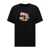 Givenchy GIVENCHY "4G Flowers" printed t-shirt BLACK