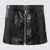 COURRÈGES Courrèges Black Cotton Mini Skirt BLACK