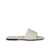 Emporio Armani EMPORIO ARMANI IVORY QUILTED FLAT SANDAL Ivory