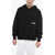 Off-White Permanent Hoodie Diag Pkt Skate With Front Pocket Black