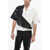 Alexander McQueen Two-Tone Cotton Bowling Shirt With Breast-Pocket Black & White