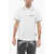 Palm Angels 3-Buttons Piquet Cotton Polo Shirt White