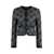 Gucci Gucci Jacquard Knit Jacket GREY