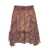 Isabel Marant Multicolored 'Viera' Miniskirt with All-Over Graphic Pattern in Viscose Woman MULTICOLOR