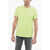 Diesel Cotton T-Diegos-K30 Crew-Neck T-Shirt With Patch Logo Green