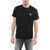 Diesel Solid Color T-Diegos-K30 Crew-Neck T-Shirt With Contrasting Black