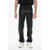 AMI ALEXANDRE MATTIUSSI 5 Pocket Eco-Leather Pants With Belt Loops Black