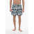 Palm Angels All-Over Sharks Printed Swimshorts Multicolor