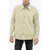 Palm Angels Polyester Shirt With Side Bands Beige