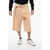 Marcelo Burlon Denim Shorts With Embroidered Belt Orange