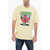 DSQUARED2 Crew-Neck Oversized T-Shirt With Maxi Print Beige