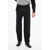 Off-White Seasonal Slim Fit Pants With Embroidered Logo Black