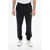 Nike Fleeced-Cotton Blend Joggers With Embroidered Logo Black