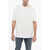 Diesel Crew-Neck Oversized T-Wash-G9 T-Shirt With Maxi Embossed Log Beige