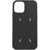 Maison Margiela Mm11 Textured Leather Iphone 12 Pro Case Black