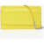 Maison Margiela Mm11 Crocodile Effect Leather Crossbody Bag With Internal Ca Yellow