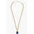 Maison Margiela Mm11 Chain Necklace With Pendant Gold