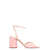 Casadei CASADEI TIFFANY PATENT LEATHER SANDALS PINK