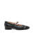 CAREL PARIS CAREL PARIS BLACK/IVORY NAPPA LEATHER MARY JANE SHOES NAPPA NOIR/IVOIRE