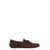 Doucal's DOUCAL'S SUEDE LOAFERS BROWN