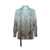 Fendi Fendi Printed Silk Blouse BLUE