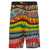 Dolce & Gabbana Multicolor Shorts With All-Over Carretto Print In Silk Man MULTICOLOR