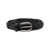 Golden Goose GOLDEN GOOSE BELT HOUSTON THIN WOVEN WASHED LEATHER ACCESSORIES 90100 BLACK