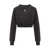 MARINE SERRE Marine Serre Cropped Sweater Black