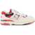 New Balance Vintage-Effect 550 Sneakers OFF WHITE RED