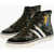 Ralph Lauren Canvas High-Top Sneakers With Camouflage Motif Military Green