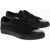 Ralph Lauren Monocromo Leather Sneakers With Rubber Sole Black