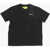 OFF-WHITE KIDS Printed Monster Arrow Cotton Crew-Neck T-Shirt Black